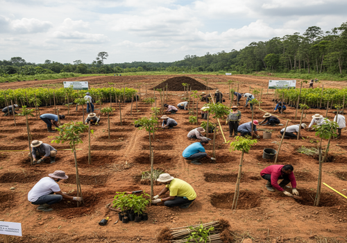 Lawns & Plantation Services in Gandhi Nagar